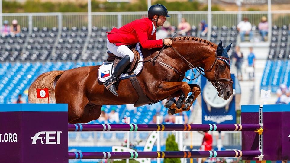 Čeští skokané na WEG 2018 v Tryonu ve fotogalerii