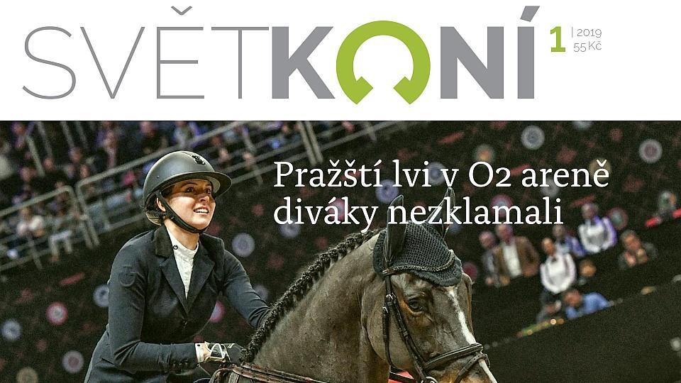 Časopis Svět koní 01/2019 s exkluzivním rozhovorem s Alešem Opatrným
