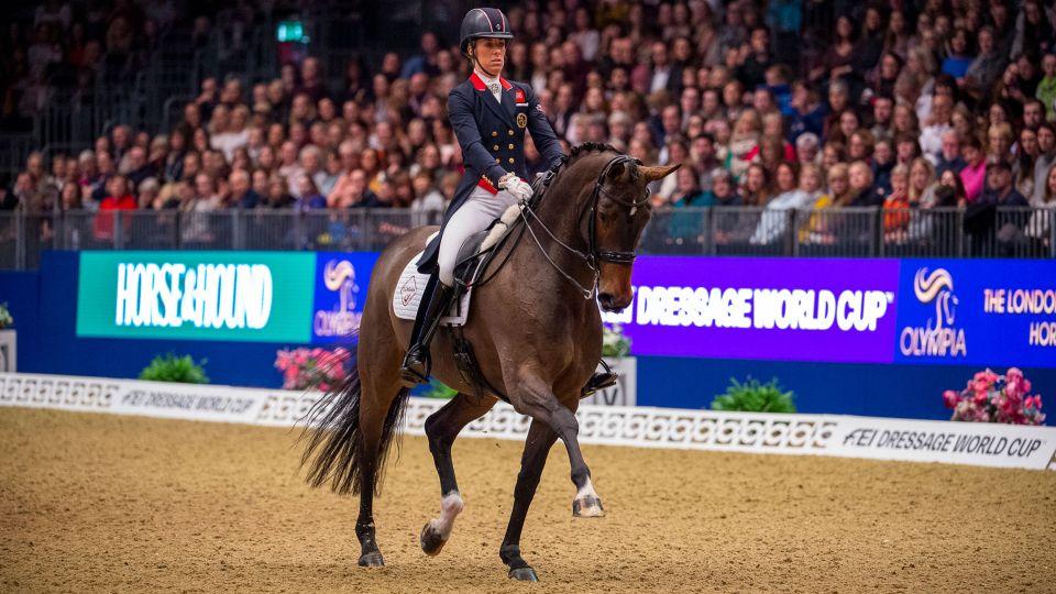 Charlotte Dujardin ovládla v Londýně po krátké Grand Prix i Freestyle
