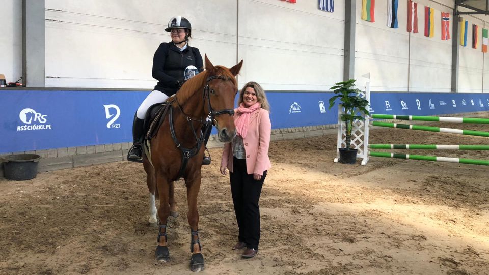 Anežka Novotná vítězkou páteční Small Round při CSI v Michalowicích