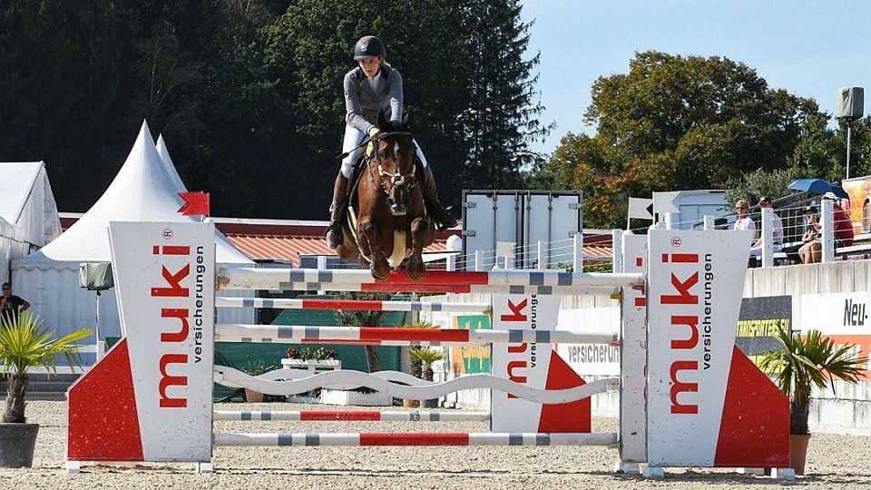 Kateřina Kučerová druhá v GP mladých jezdců při CSIO Lamprechtshausen