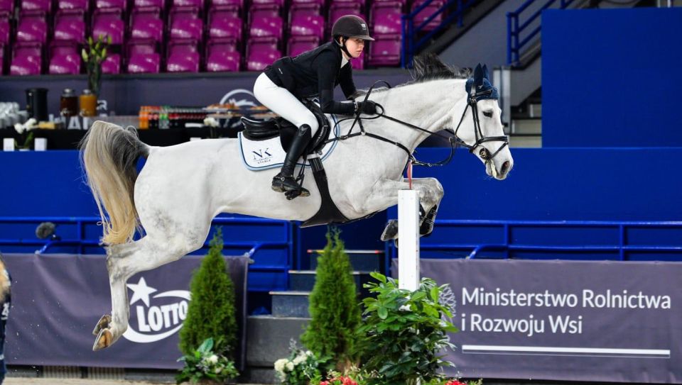 Natálie Kovářová má za sebou vydařený den při Cavaliadě ve Varšavě