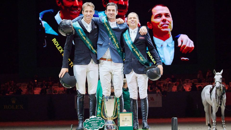 Forma jako hrom: Steve Guerdat vyhrál v Ženevě soutěž Top 10 Final