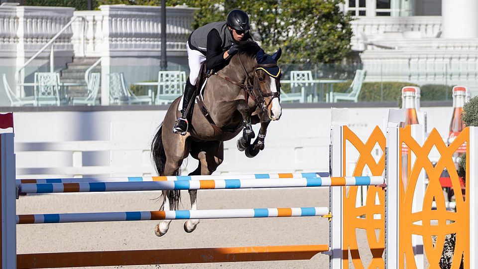 Václav Staněk skončil ve středu při CSI3* v Ocale dvakrát v první desítce